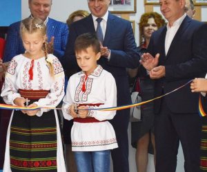 (Română) Inaugurarea oficială a cantinei la Liceul ”Mihai Eminescu” din raionul Strășeni
